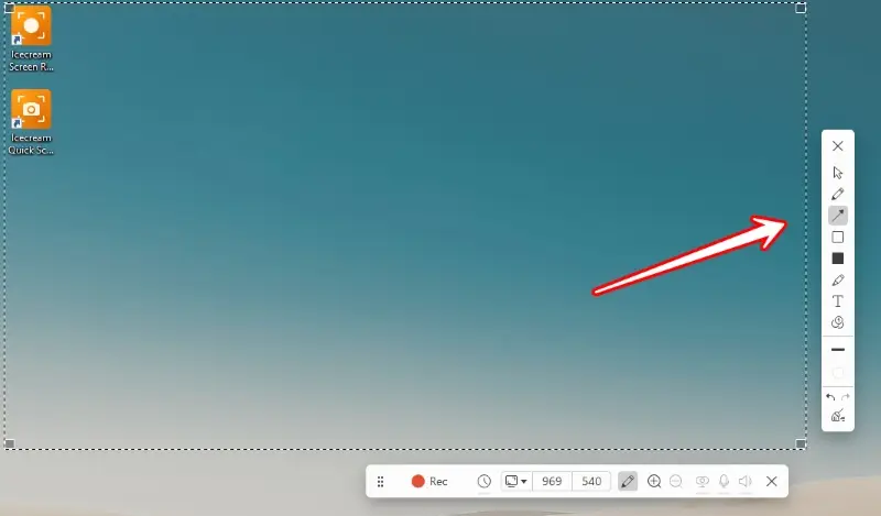 Draw while screen recording Draw when screen recording